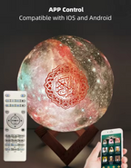 Quan Lamp Bluetooth Colorful Remote Control Small Moonlight