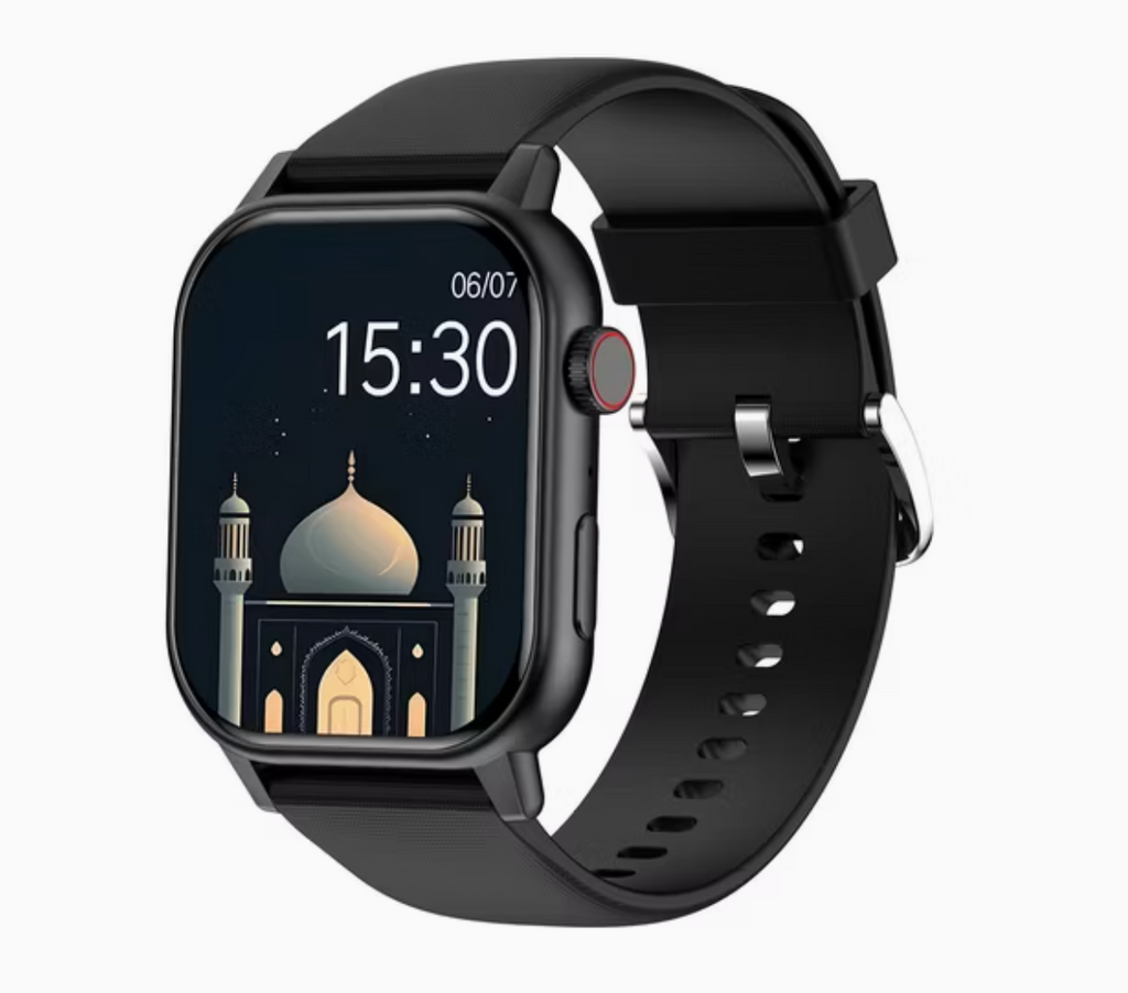 Muslim Quran Smart Watch with 114 Surah Recitation Qibla Direction Islamic Bluetooth Call