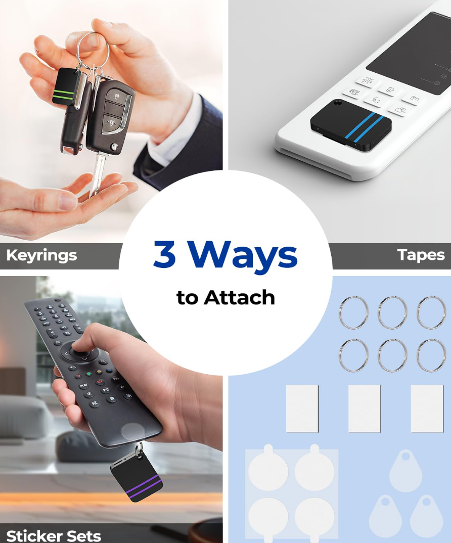 Smart Remote Key Finder – Anti-Lost Wireless RF Locator