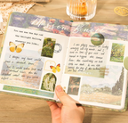 Van Gogh Journal Kit Vintage Scrapbook Set With Aesthetic Stickers, Planner & Art Supplies