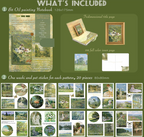 Van Gogh Journal Kit Vintage Scrapbook Set With Aesthetic Stickers, Planner & Art Supplies